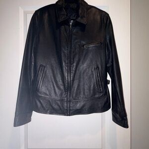Wilsons Leather Black Jacket